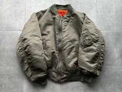 70s 80s USA製　ALPHA MA-1 フライトジャケット　Lサイズ