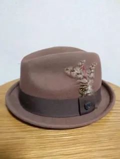 BRIXTON ブリクストン 中折れハット GAIN FEDORA Lサイズ②のサムネイル