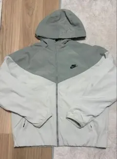 NIKE ナイロンジャケット フーデッド グリーン