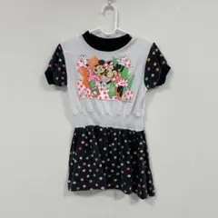 vintage disney ミニー　ワンピース　半袖