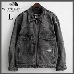 한국 한정 THE NORTH FACE 화이트 라벨 데님 재킷 L