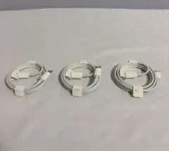 【新品未使用】iPhone純正 ライトニングケーブル 3本セット