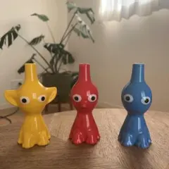 ピクミン花瓶 赤青セット 任天堂 ピクミン 一輪挿し 赤ピクミン・青ピクミン 2点セット ピクミン