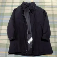 ユニクロ 防風パデッドコートSサイズ・ブラック新品，未使用品