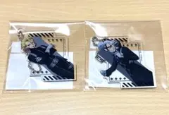 Dr.stone まるくじ　スタンリー、ゼノ　アクリルキーホルダーセット