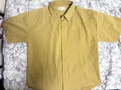 TIMELY WARNING 半袖シャツ イエロー Mサイズのサムネイル