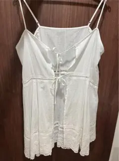 ローリーズファーム　2WAYコットンレースミニワンピース