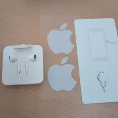 Apple イヤホン　有線　未使用