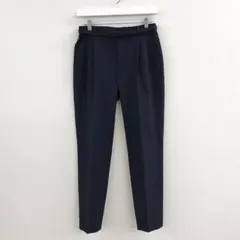 グリーンレーベルリラクシング テーパードパンツ 紺 36 美脚 アローズ