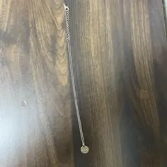 シルバー コイン型ネックレス