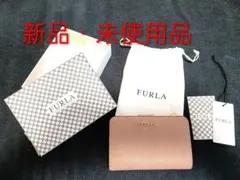 新品】 フルラFURLA レザーノート マゼンタピンク フルセットメモ帳 箱