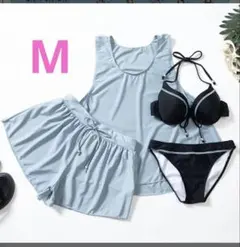 体型カバー水着4点セット タグ付き