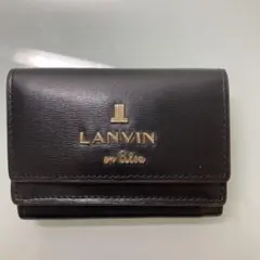 LANVIN en Bleu 三つ折り財布 ブラックのサムネイル