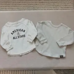 プティマイン ブリーズ長袖２枚セット100cm（90cm相当）