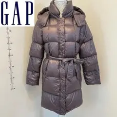 gap レディース　ロング ダウンジャケット/ダウンコート　アウター　ブラウン