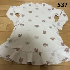 ♡ジェラートピケ動物柄 長袖ワンピース110~120♡