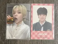 TREASURE はぴだんぶい ジフン コラボカフェ 東京 トレカ セット