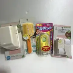 신품 미개봉 ★ 마마스 콧물 토트 코 흡인기 아동용 빗 면도기 아동용 자물쇠