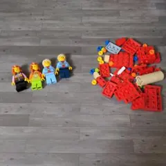 レゴミニフィギュアとブロックセット