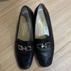 Salvatore Ferragamo ガンチーニ ローファー ブラックのサムネイル