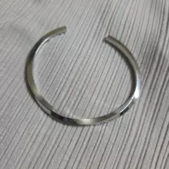 GLUCK Twist bangle SILVER