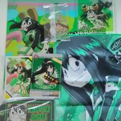 ヒロアカ 梅雨 ７点セット クリアファイル コースター タオル ラバスト など