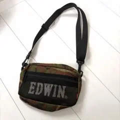 EDWIN カモフラ柄 ショルダーバッグ
