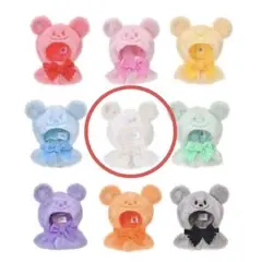 ディズニーストア　ユニベアシティ シークレットポンチョ 白