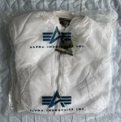 ALPHA MA-1 白　ホワイト 新品　未使用品のサムネイル