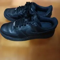 NIKE AirForce1 26㎝　ブラック スニーカー