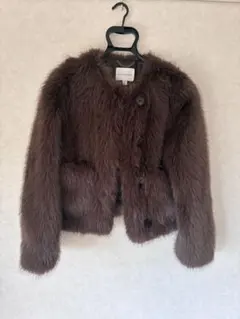 【新品】BANANA REPUBLIC ファーコートのサムネイル