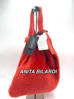 マルティニーク anita bilardi ミニバッグ ムートンファー - メルカリ