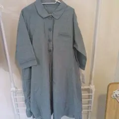 タグ付き　新品　LABELDA シャツワンピース　Ｌサイズ
