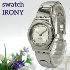 【稼働品】526 swatch IRONY スウォッチ クォーツ腕時計 シルバーのサムネイル