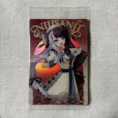 にじさんじウエハース 夜見れな メタリックプラカード