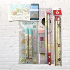 すみっコぐらし 文房具セット 鉛筆 消しゴム 鉛筆ホルダー