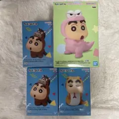 クレヨンしんちゃん　ワニ山さん ・コスプレしんちゃん3体セット