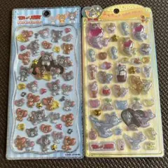 トム&ジェリー　プチドロップステッカー　うるちゅるPOPSEAL