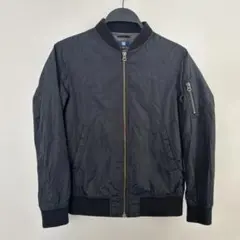 UNIQLO 中綿ブルゾン 150 ブラック　MA-1