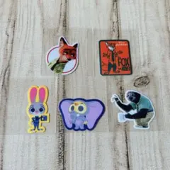 ズートピア　シール　フィクシーズ　ニック　ジュディ