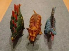 恐竜フィギュア3体セット