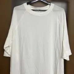 LOWRYS FARM ホワイト ロングワンピース 五分袖