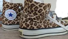 コンバース オールスター レオパード ハイカット ヒョウ柄 23.5cm