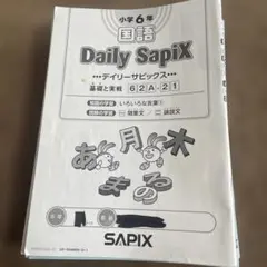 ⭐︎SAPIX 小学6年 国語 Daily ⭐︎読解と記述⭐︎2020年度 - メルカリ
