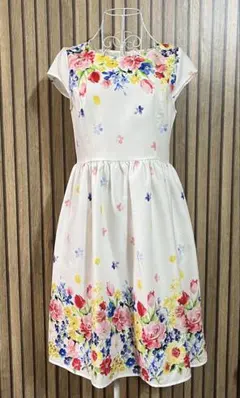 M'S GRACY✨️ 花柄 半袖ワンピース✨️ 40✨️ - メルカリ