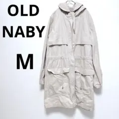 OLD NABY ベージュ フード付きコート綿100% インディア製のサムネイル