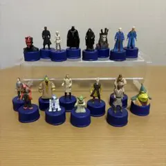 【訳あり】スター・ウォーズ ペプシ ボトルキャップ 19体セット エピソード1