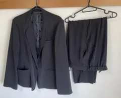 ブラックパンツスーツ 大きいサイズ