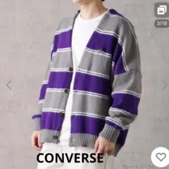 新品未使用　CONVERSE コンバース 　カーディガン　 Mのサムネイル