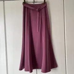 ベルト付きロングスカートのサムネイル
